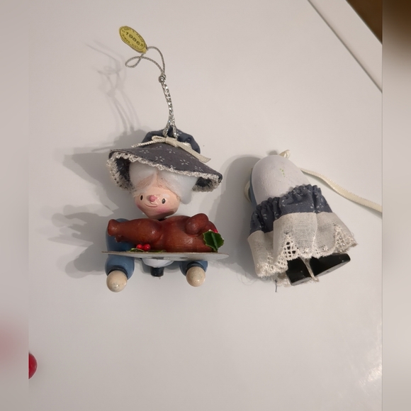 Vintage Christmas Mix Ornaments Hand Painted/Kurt S Adler/Made in Taiwan. (READ) - Picture 5 of 9